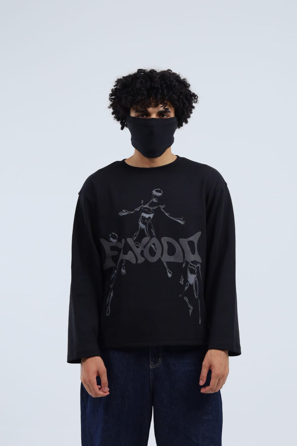 Flyodd signature T-Shirt - Black