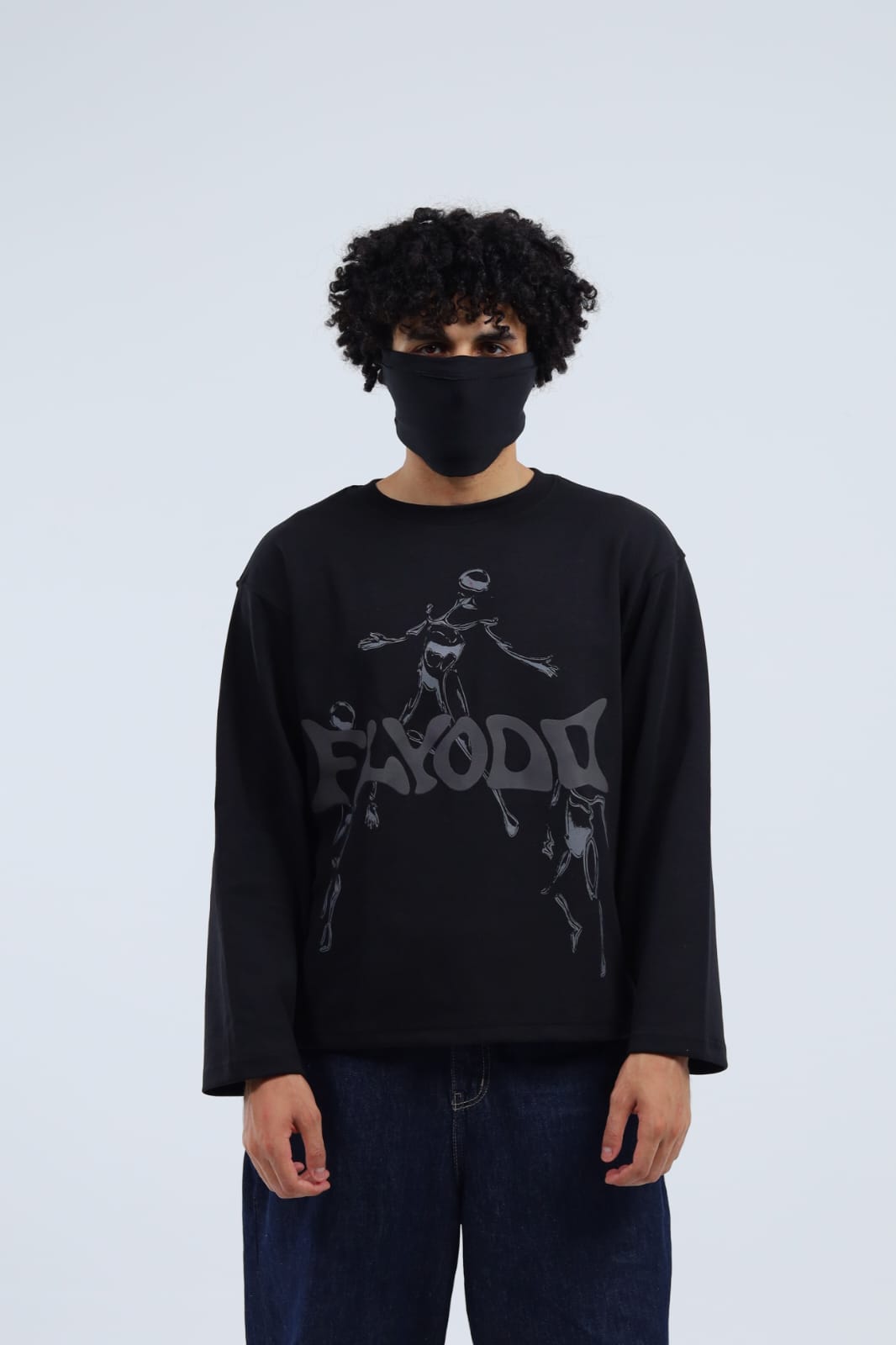 Flyodd signature T-Shirt - Black