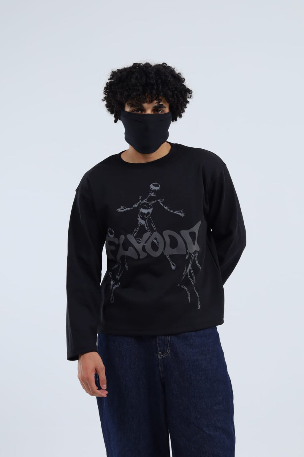 Flyodd signature T-Shirt - Black