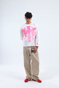 skeleton Death T-Shirt - White