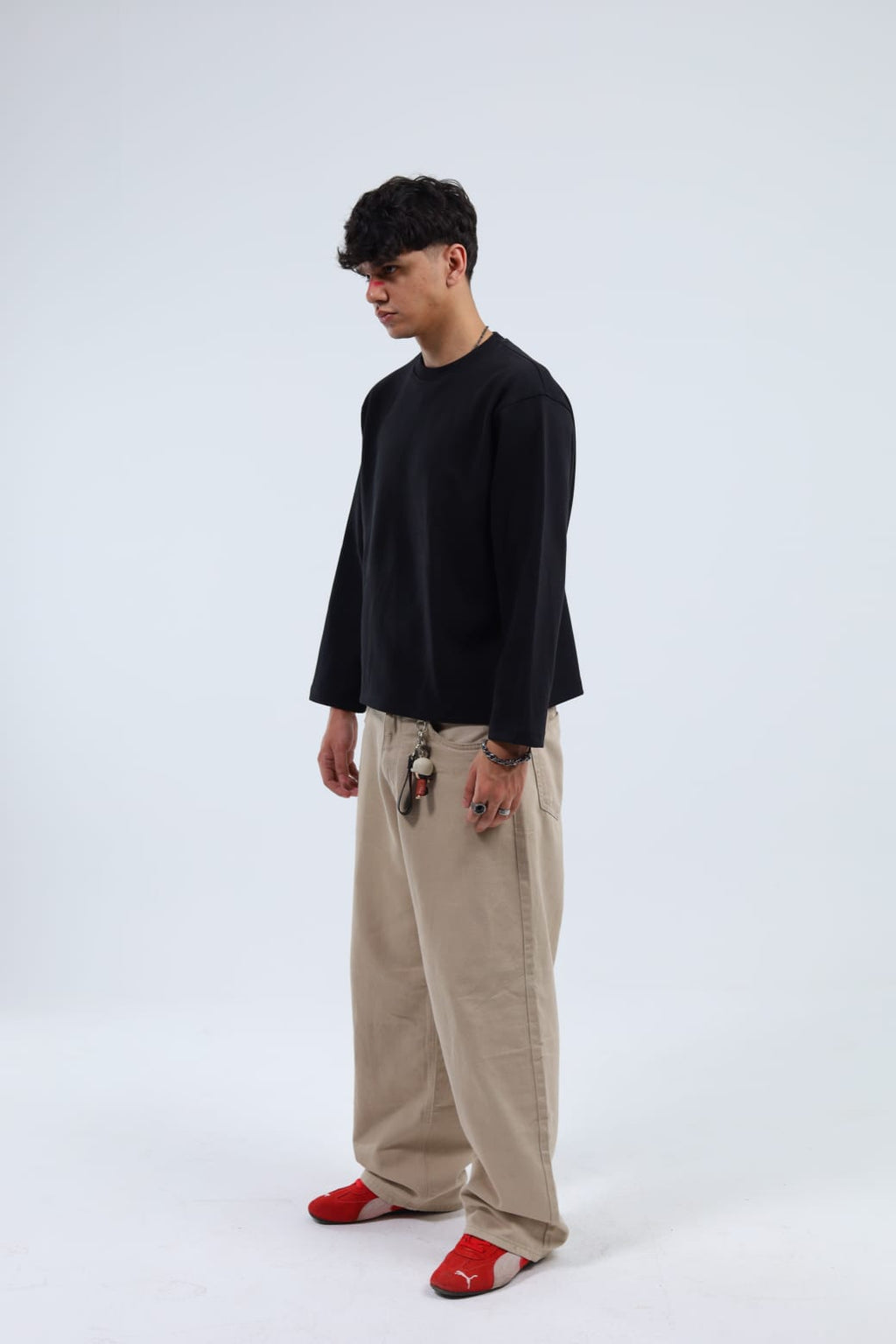 FLYODD Essential Oversized T-Shirt - Black